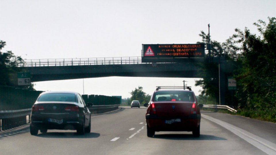 Trafic restricţionat pe autostrada A1, Bucureşti - Piteşti