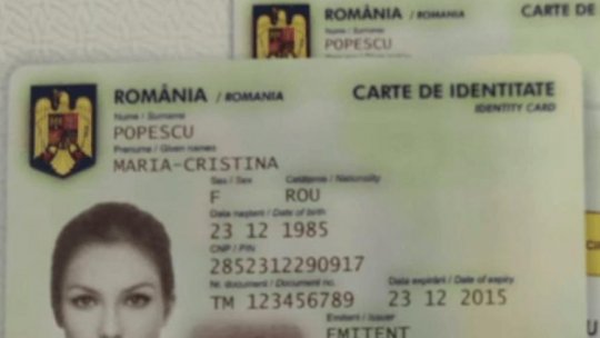 Primele cărţi electronice de identitate din România