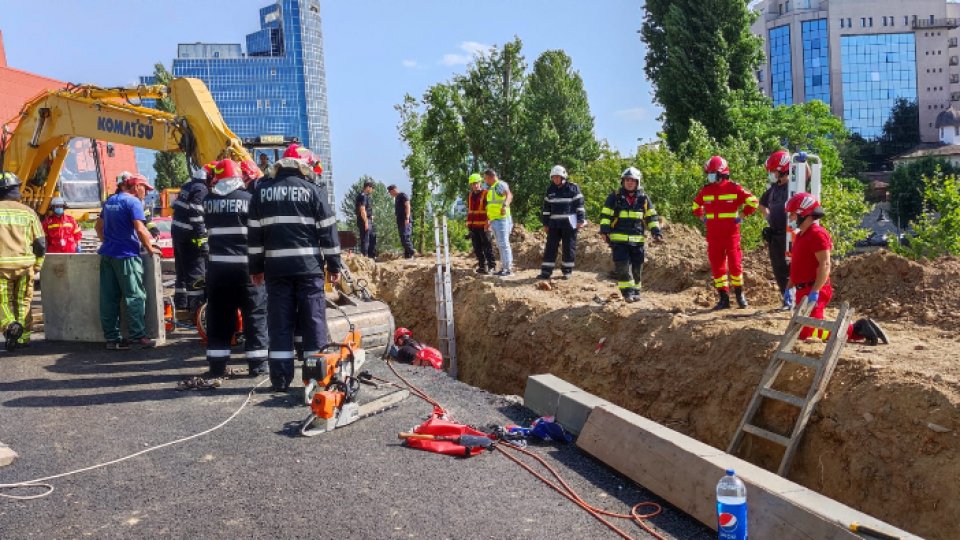 Doi muncitori morți în accidentul de muncă de pe un șantier din București