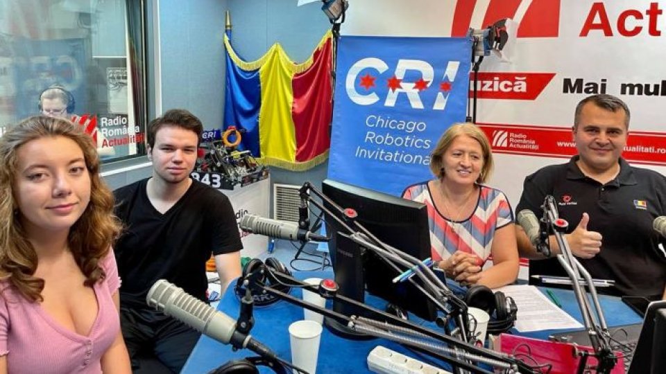 EXCLUSIV Roboții câștigători din echipa României, prezenți la EXPO DUBAI