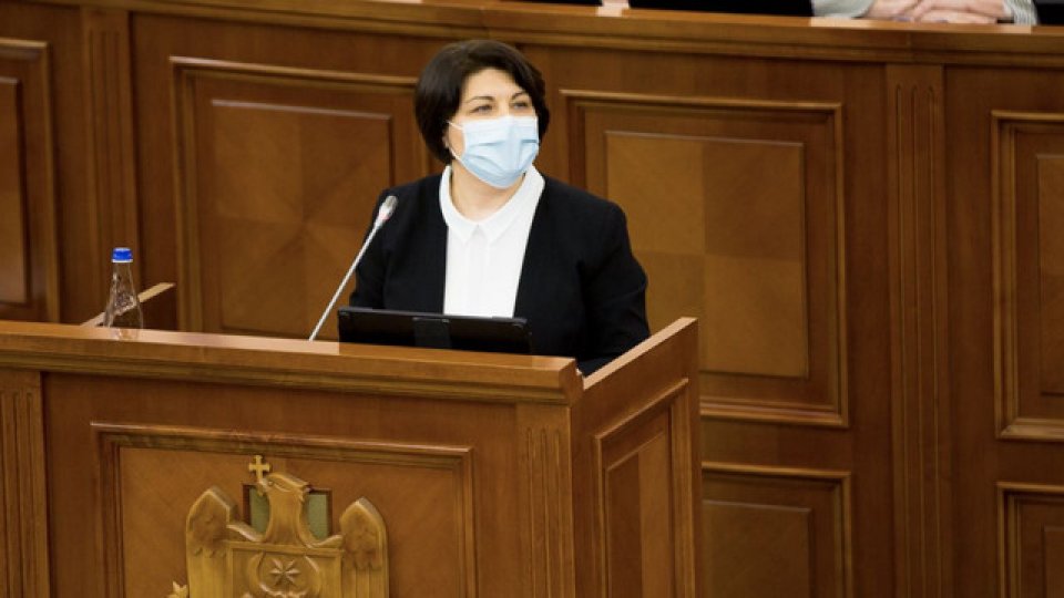 Guvernul condus de Natalia Gavriliță, votat de Parlamentul R. Moldova
