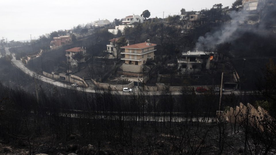 Incendiile din Grecia