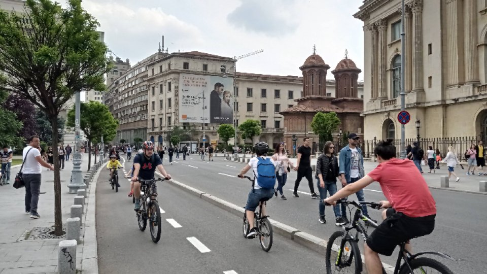 A 16-a ediție a Marșului bicicliștilor, la București