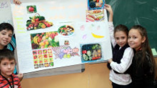 Majoritatea copiilor din România mănâncă dulciuri zilnic