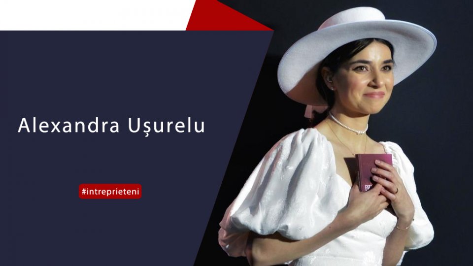 Cântăreața Alexandra Ușurelu - Între Prieteni