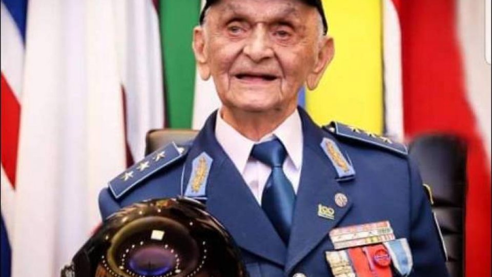Omagiu pentru aviatorul Ion Dobran, erou din cel de-al 2-lea Război Mondial