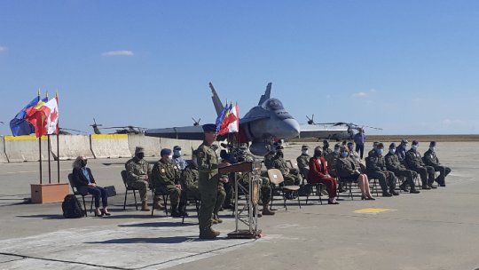 A Canadian military unit has started its Air Police mission in Romania