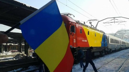"Union Train" between Bucharest and Iasi