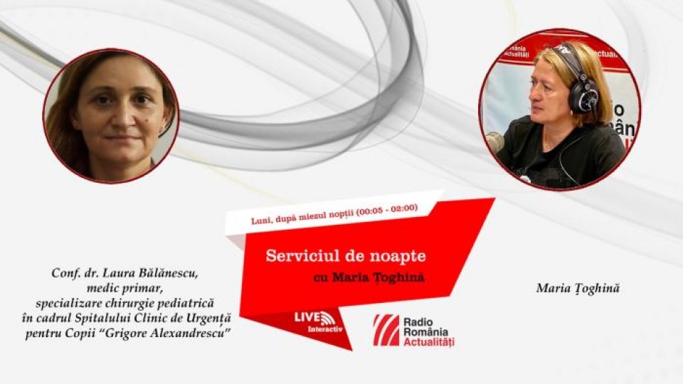 Conf. dr. Laura Bălănescu vine la Serviciul de noapte