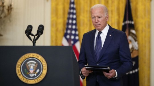 Președintele Joe Biden "promite să apere democrația americană"