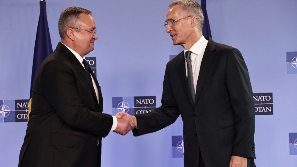 Declarație comună de presă, premierul Nicolae Ciucă și J. Stoltenberg #NATO