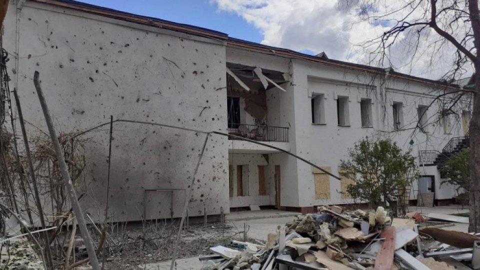 Drapelul ucrainean, arborat în două localități recucerite de la ruși