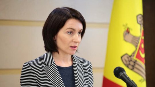 Preşedinta Republicii Moldova, Maia Sandu, vine la Bucureşti