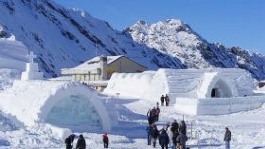 Se reia tradiţia Hotelului de gheaţă, la Bâlea Lac