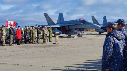 Detașamentul canadian de poliție aeriană și-a încheiat misiunea la baza M. Kogalniceanu