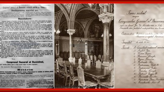 Manifestări la Suceava dedicate Unirii Bucovinei