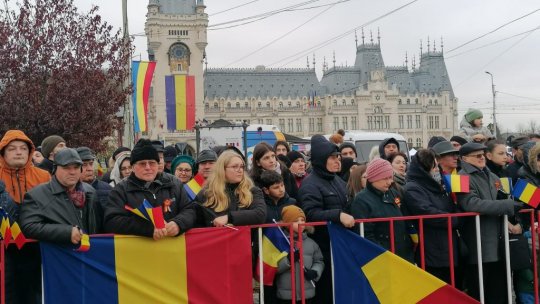 La Iași, oficialitățile locale din România și R. Moldova au participat împreună la manifestările prilejuite de Ziua Națională