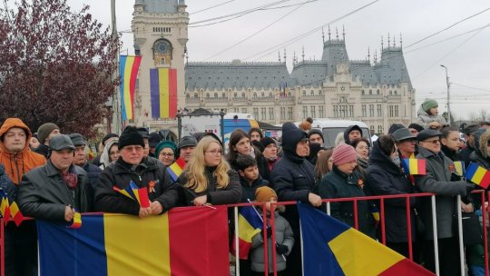La Iași, oficialitățile locale din România și R. Moldova au participat împreună la manifestările prilejuite de Ziua Națională
