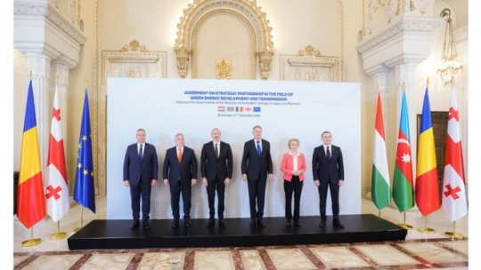 The agreement on the strategic partnership in the field of green energy development and transport was signed in Bucharest