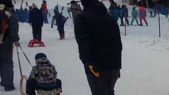 The ski season opens at Obarsia Lotrului