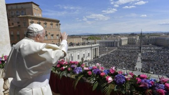 Papa Francisc, un nou apel pentru pace în Ucraina, în mesajul de Crăciun