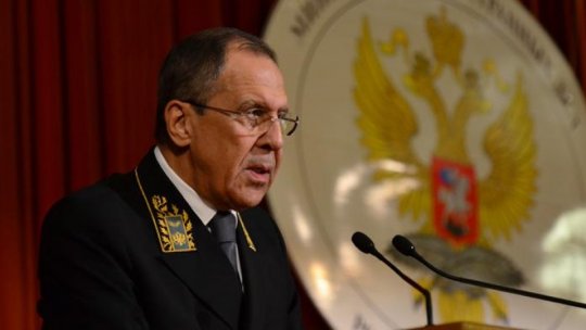 Ministrul de externe de la Moscova susține că SUA și NATO doresc să învingă pe câmpul de luptă și să distrugă Rusia