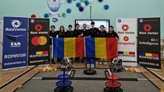 EXCLUSIV Echipa de robotică AutoVortex,  din nou pe podiumul internațional