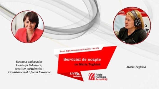 Consilierul prezidențial Luminița Odobescu vine la Serviciul de noapte