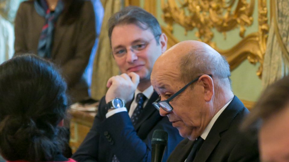 Ministrul francez de externe, vizită de două zile în România