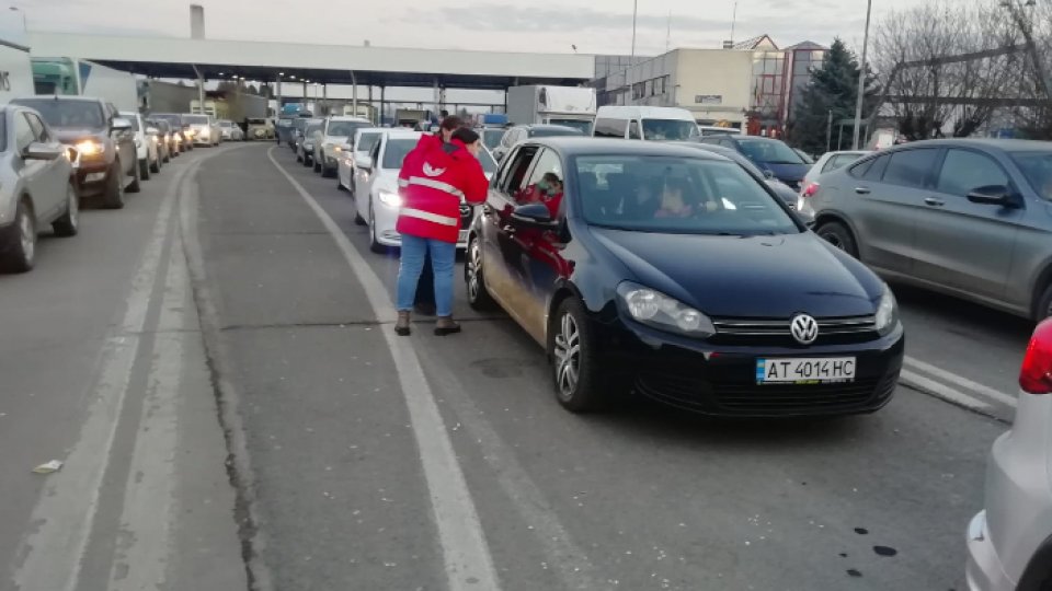 Ajutoare pentru refugiaţii ucraineni sosiţi în judeţul Satu Mare