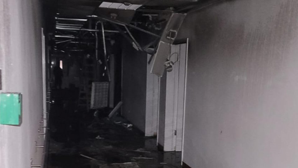 Spitalul din Suceava: Incendiu „localizat la timp”
