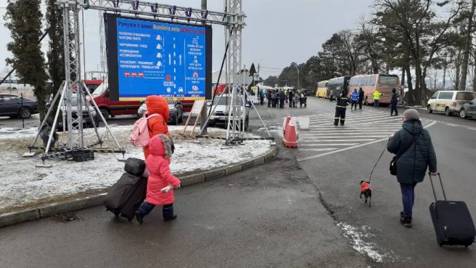 Numărul refugiaţilor ucraineni care ajung în PTF Siret, "în scădere"