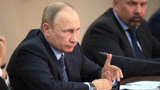 Presiunea asupra lui Vladimir Putin "trebuie sporită la maximum"