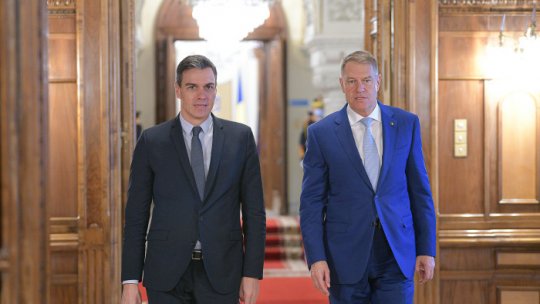 Președintele Klaus Iohannis, întâlnire cu premierul Spaniei, Pedro Sanchez