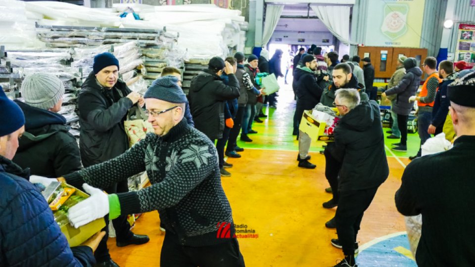 Crucea Roşie Română va trimite un nou convoi cu ajutoare umanitare