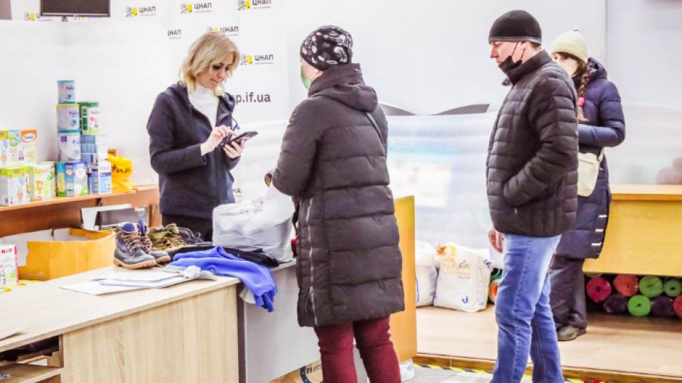 Regiune din Ucraina cu sistem electronic de înregistrare a refugiaţilor