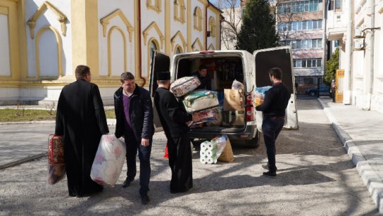 Ajutoare pentru refugiaţii ucraineni, de la Arhiepiscopia Dunării de Jos