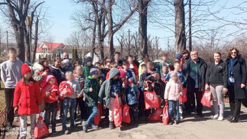 43 de copii de la un orfelinat din Ucraina, integrați la un centru din Iași