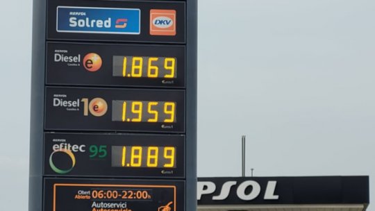 Spania: Combustibilul, cu 25 la sută mai scump de la începutul noii crize
