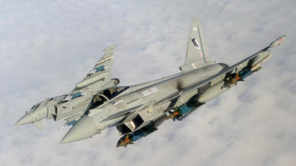 4 aeronave Eurofighter Typhoon au sosit la baza Mihail Kogălniceanu