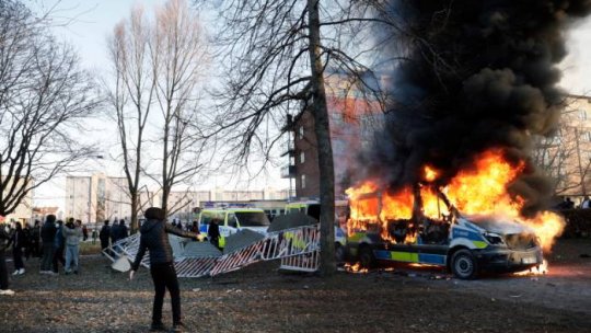 Suedia: 9 poliţişti răniţi la o manifestaţie împotriva extremei drepte