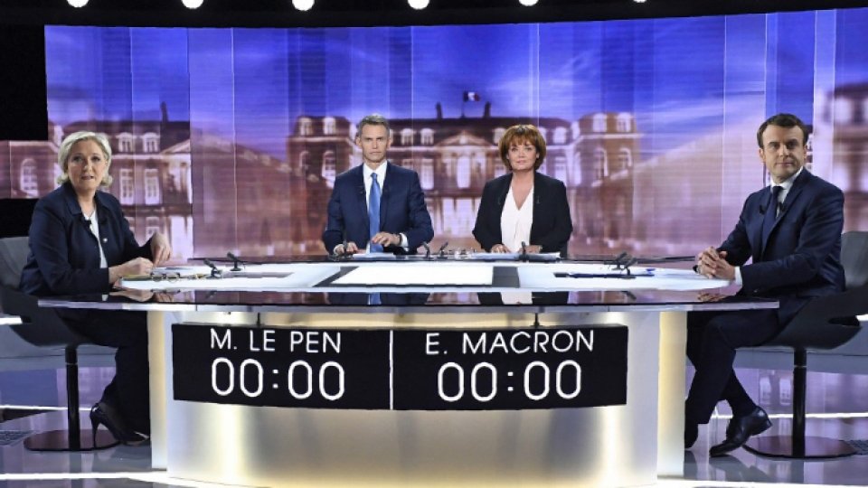 Președintele Emmanuel Macron „s-a distanțat de contracandidata sa”
