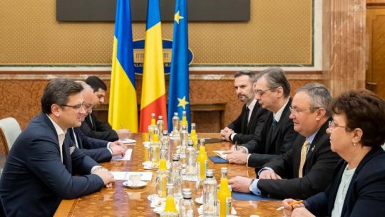 N. Ciuca, meeting with the Minister of Foreign Affairs from Ukraine