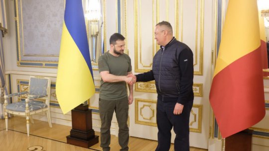 Premierul Nicolae Ciucă, detalii ale vizitei de marţi din Ucraina