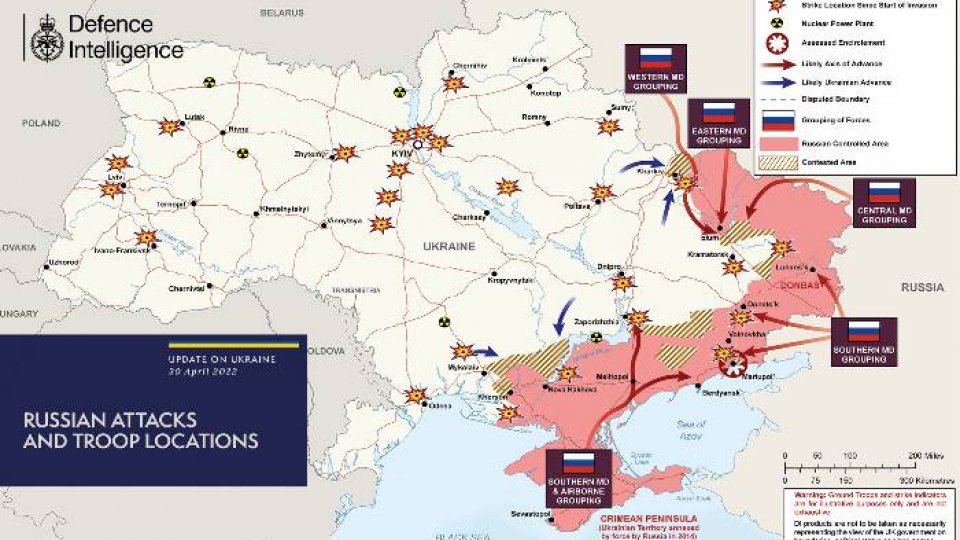 "Armata ucraineană a înregistrat pierderi grele în regiunea Luhansk"