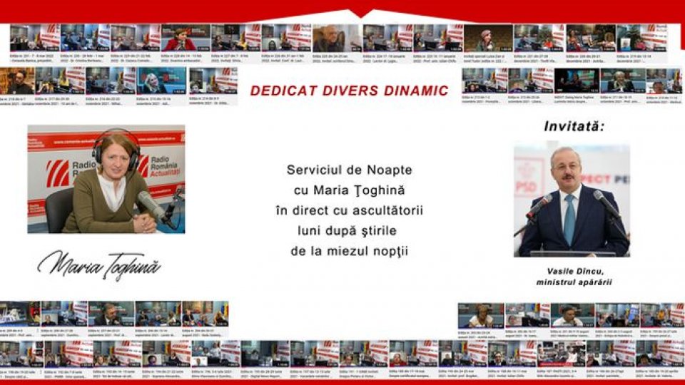 Ministrul Apărării,  Vasile Dîncu, vine la Serviciul de noapte