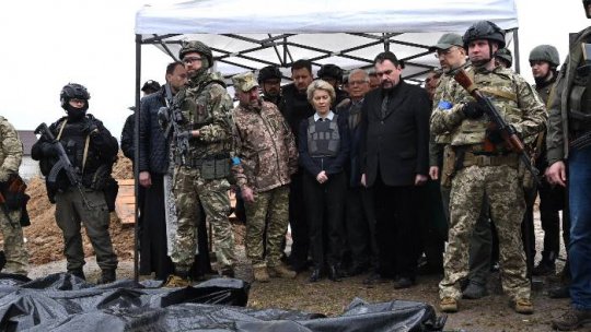 Președinta CE: Uciderea civililor din Bucea arată fața crudă a armatei ruse