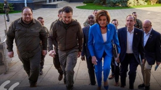 Vizita președintei Camerei Reprezentanților din SUA, Nancy Pelosi, la Kiev