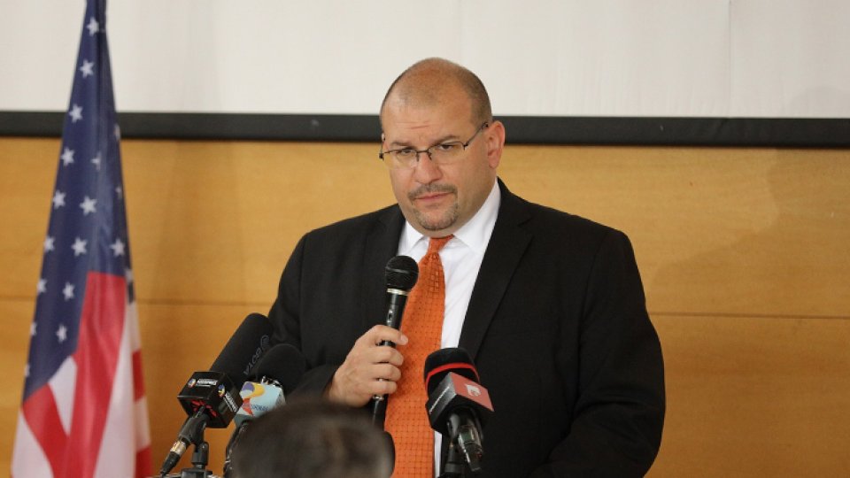 Representatives of the United States Embassy, visit to Vacaresti