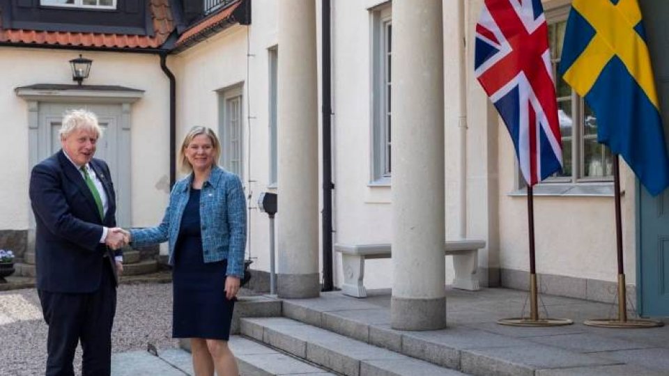 Suedia şi Marea Britanie au semnat un acord de apărare reciprocă